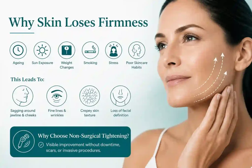 What Makes Skin Lose Firmness and Why Do People Seek Non-Surgical Tightening Shoreham Beach?